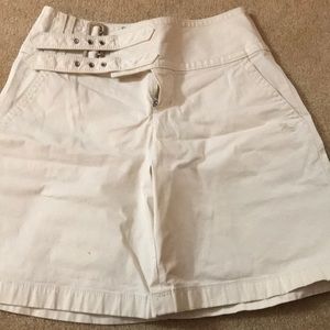 Burberry Shorts With Adjustable Belt